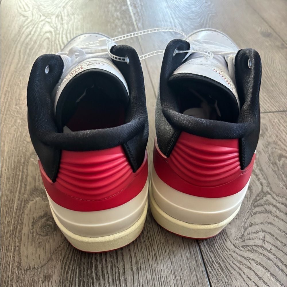 Air Jordan 2 Low Black Satin Women's Shoes - Picture 3 of 8